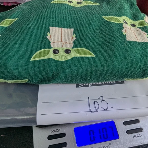 Hanna Andersson Baby Grogu Adult Long John Pajama Pant XXL - Picture 6 of 6